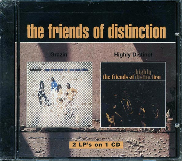 The Friends Of Distinction - Grazin' + Highly Distinct (2 albums on 1 CD) (CD)
