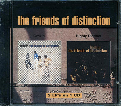 The Friends Of Distinction - Grazin' + Highly Distinct (2 albums on 1 CD) (CD)
