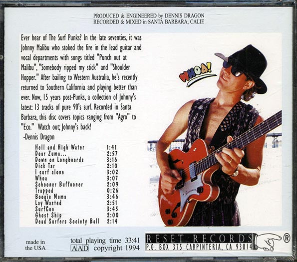 Johnny Malibu - Hell And Hi Water! (CD)