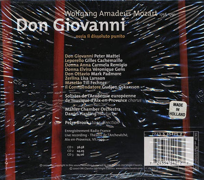 Mozart, Daniel Harding, Mattei, Cachemaille, Etc. - Don Giovanni (3xCD) (CD)