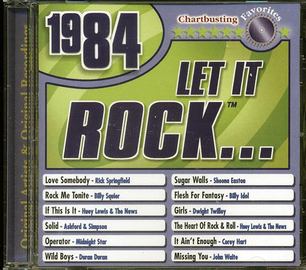 Rick Springfield, Billy Squire, Midnight Star, Duran Duran, Huey Lewis & The News, Etc. - Let It Rock 1984 (CD)