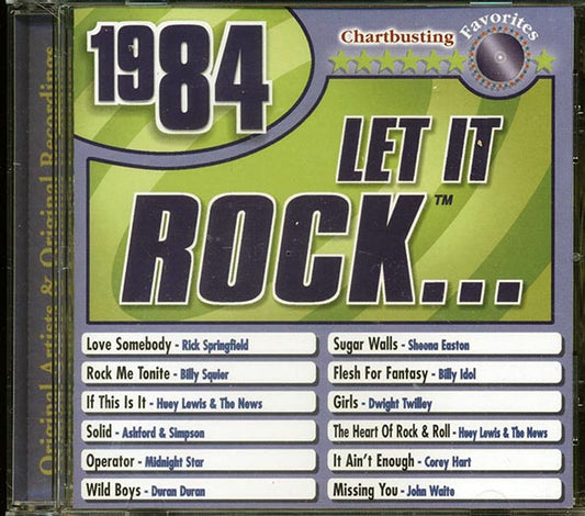 Rick Springfield, Billy Squire, Midnight Star, Duran Duran, Huey Lewis & The News, Etc. - Let It Rock 1984 (CD)