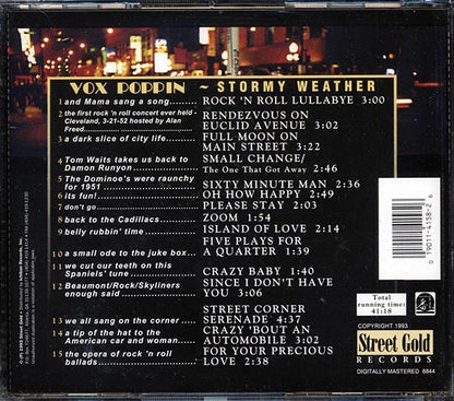 Stormy Weather - Vox Poppin (CD)