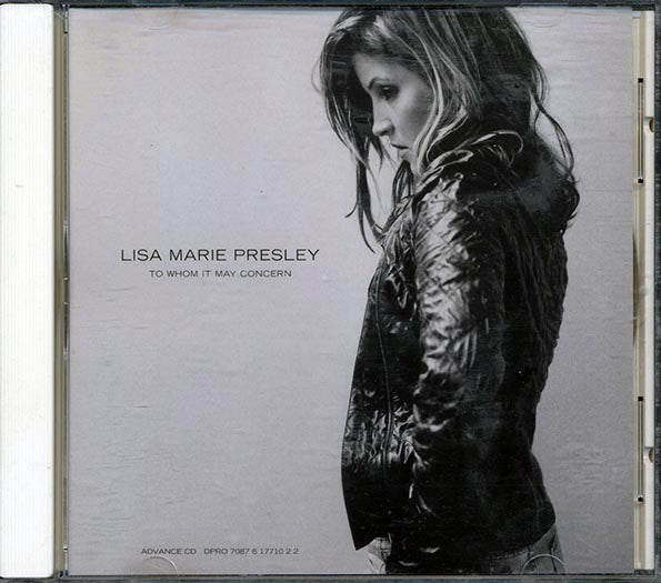 Lisa Marie Presley - To Whom It May Concern (CD)