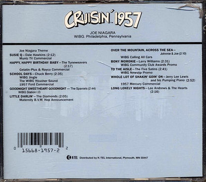 The Spaniels, The Diamonds, Chuck Berry, Dale Hawkins, Etc - Cruisin' 1957 (CD)