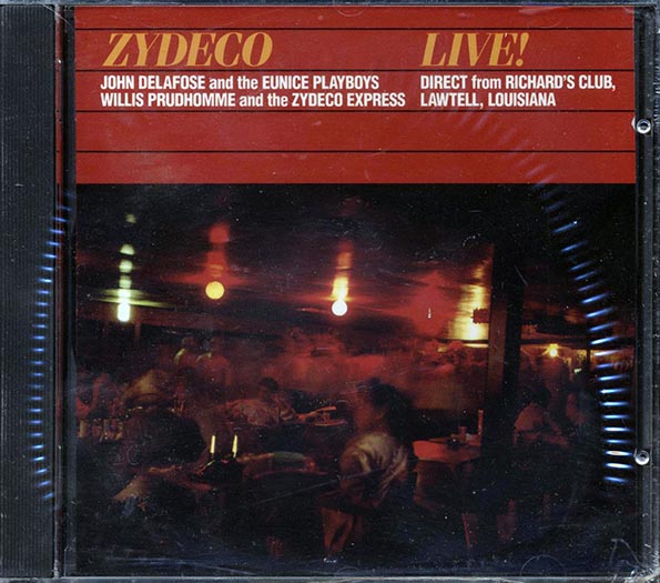 John Delafose & The Eunice Playboys, Willis Prudhomme & The Zydeco Express - Zydeco Live! (CD)