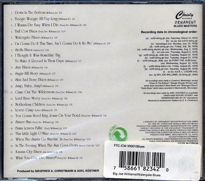 Big Joe Williams - Watergate Blues (CD)