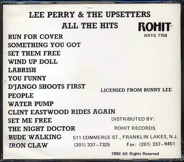Lee Perry - All The Hits (CD)