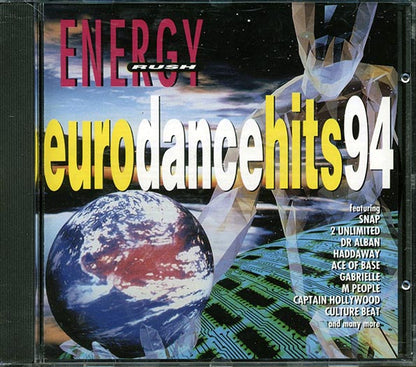Freddie Mercury, Bjork, Ace Of Base, Snap, Etc. - Energy Rush: Euro Dance Hits 94 (CD)