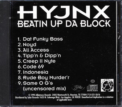 Hyjnx - Beatin Up Da Block (CD)
