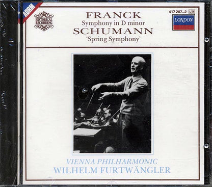 Franck, Schumann, Vienna Philharmonic, Wilhelm Furtwangler - Symphony In D Minor, Spring Symphony (CD)
