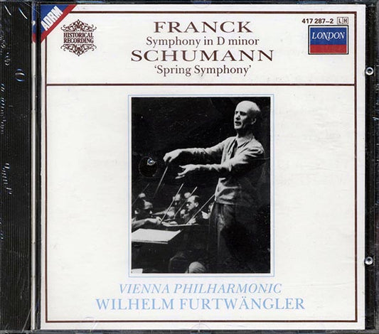 Franck, Schumann, Vienna Philharmonic, Wilhelm Furtwangler - Symphony In D Minor, Spring Symphony (CD)