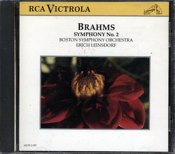 Brahms, Boston Symphony Orchestra, Erich Leinsdorf - Symphony No. 2 (CD)
