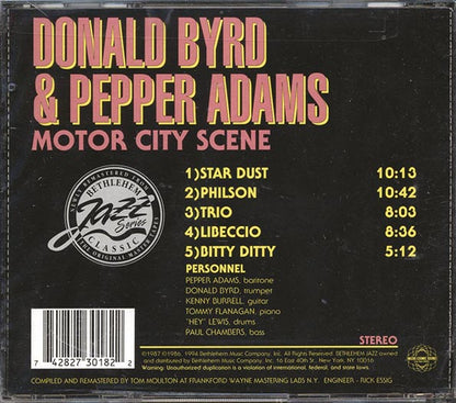 Donald Byrd, Pepper Adams - Motor City Scene (CD)