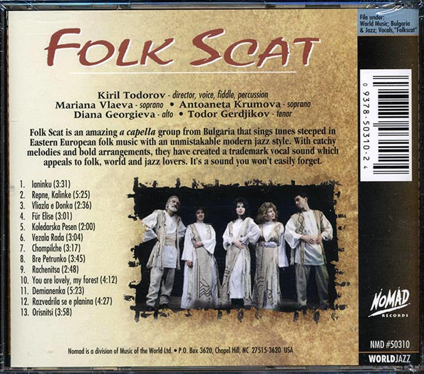 Folk Scat - Folk Scat (CD)