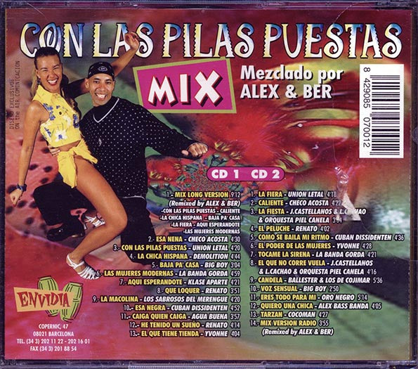 Various - Con Las Pilas Puestas Mix (27 tracks) (CD)