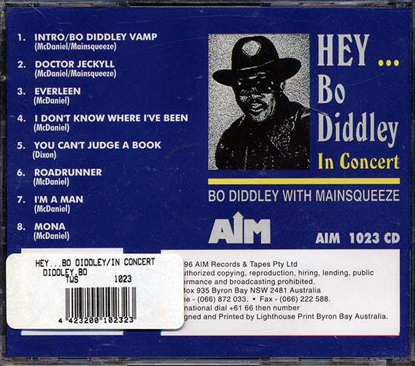 Bo Diddley - Hey: Bo Diddley In Concert (CD)