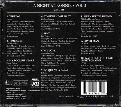 Arturo Sandoval, Fourth World, Roy Ayers, Etc. - A Night At Ronnie's Volume 2 (CD)