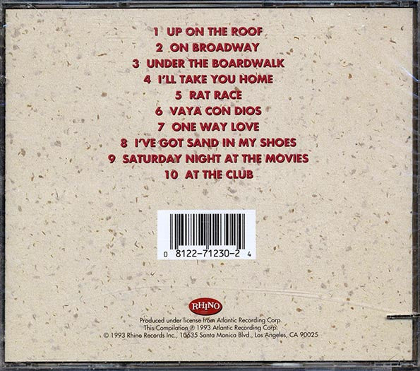 The Drifters - Up On The Roof, On Broadway & Under The Boardwalk (CD)