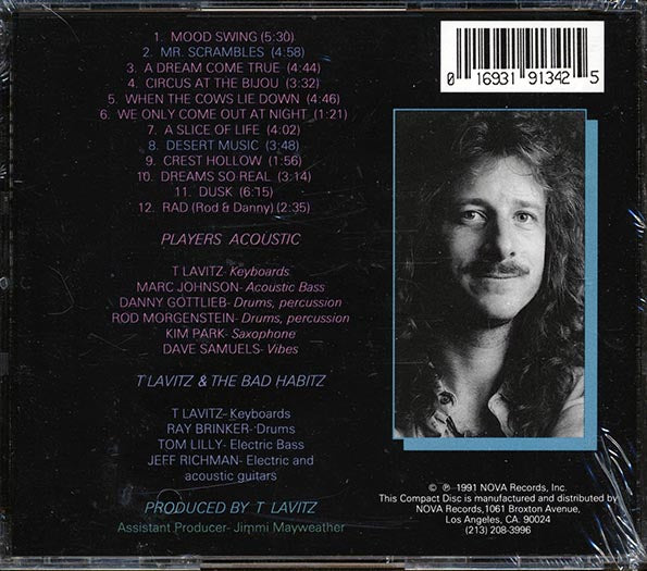 T Lavitz - Mood Swing (CD)