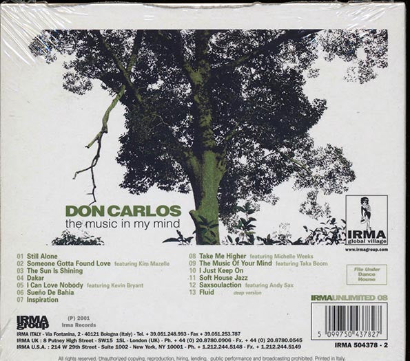 Don Carlos - The Music In My Mind (CD)