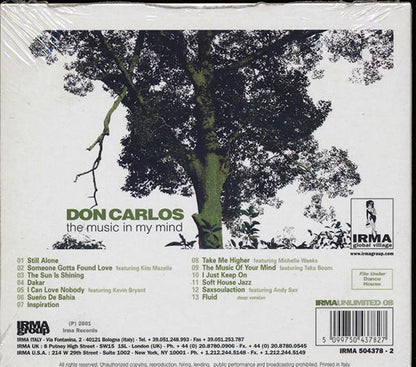 Don Carlos - The Music In My Mind (CD)