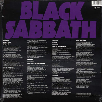 Black Sabbath - Master Of Reality (LP) - PureSound Records
