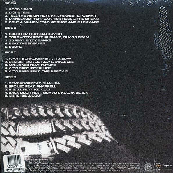 Pop Smoke, Kanye West, Dua Lipa, Kid Cudi, etc. - Faith (ltd. ed.) (2xLP) (LP) - PureSound Records