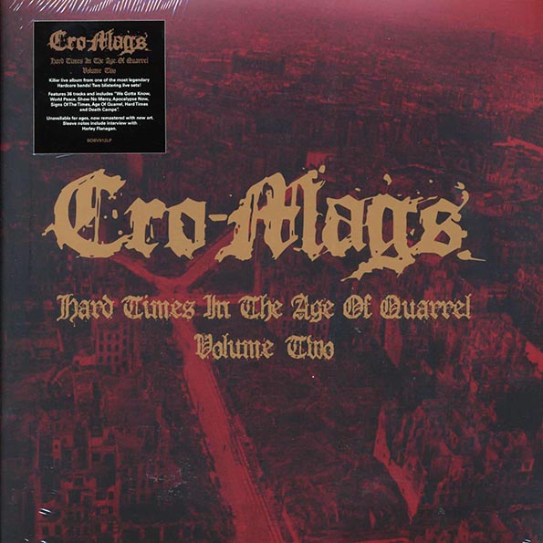 Cro-Mags - Hard Times In The Age Of Quarrel Volume 2 (LP) - PureSound Records