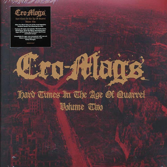 Cro-Mags - Hard Times In The Age Of Quarrel Volume 2 (LP) - PureSound Records