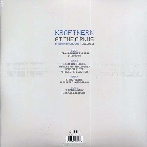 Kraftwerk - At The Cirkus Volume 2: Swedish Broadcast (LP) - PureSound Records