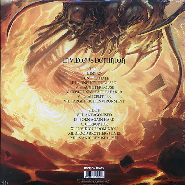 Malevolent Creation - Invidious Dominion (ltd. ed.) (LP) - PureSound Records