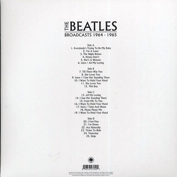 The Beatles - Broadcasts 1964-1965 (LP)