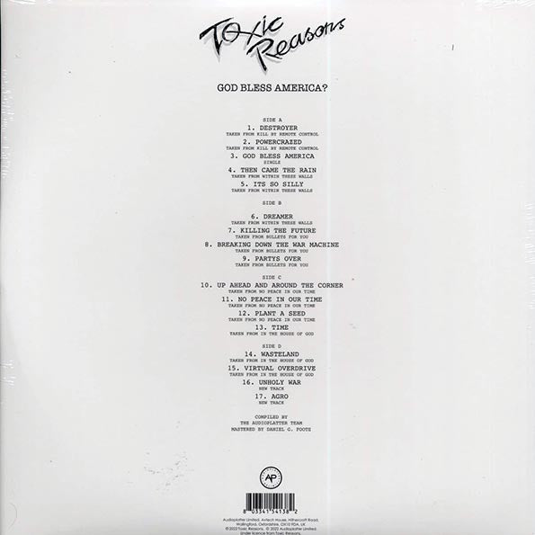 Toxic Reasons - God Bless America? (ltd. ed.) (2xLP) (LP)