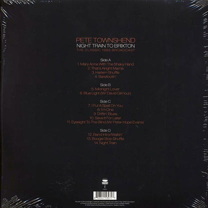 Pete Townshend - Night Train To Brixton: The Classic 1985 Broadcast (LP) - PureSound Records