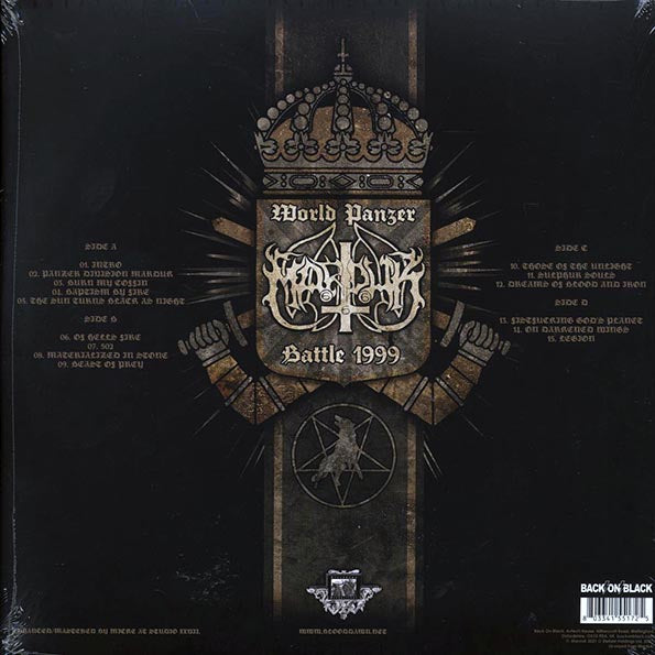 Marduk - World Panzer Battle 1999 (LP) - PureSound Records