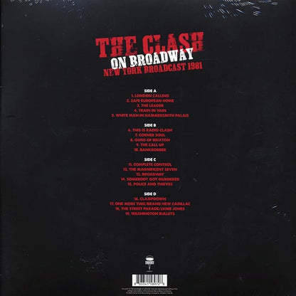 The Clash - On Broadway: New York Broadcast 1981 (LP)