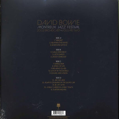 David Bowie - Montreux Jazz Festival Volume 2: 2002 Broadcast (LP) - PureSound Records