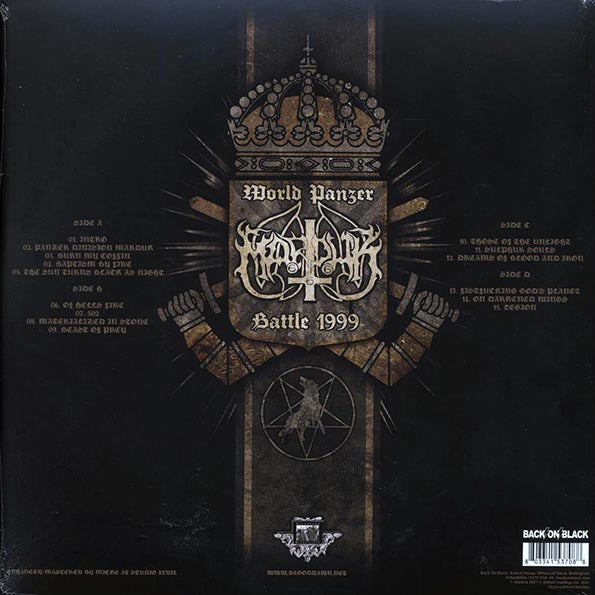 Marduk - World Panzer Battle 1999 (ltd. ed.) (2xLP) (LP) - PureSound Records