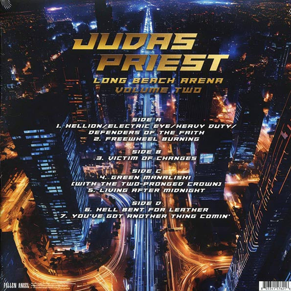 Judas Priest - Long Beach Arena Volume 2 (LP) - PureSound Records