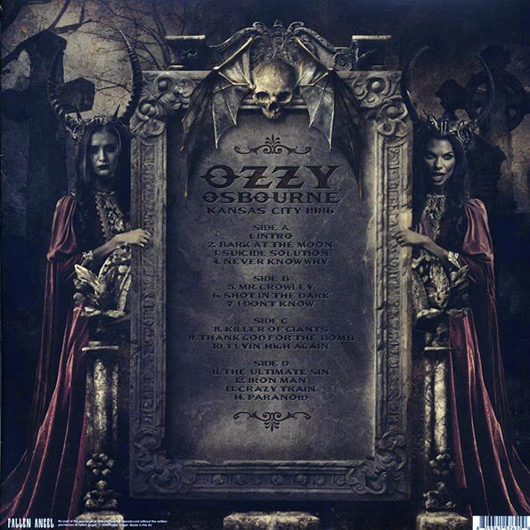 Ozzy Osbourne - Kansas City 1986: The Classic Missouri Broadcast (LP) - PureSound Records