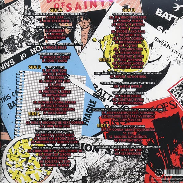 Battalion Of Saints - Complete Discography (ltd. ed.) (3xLP) (LP) - PureSound Records
