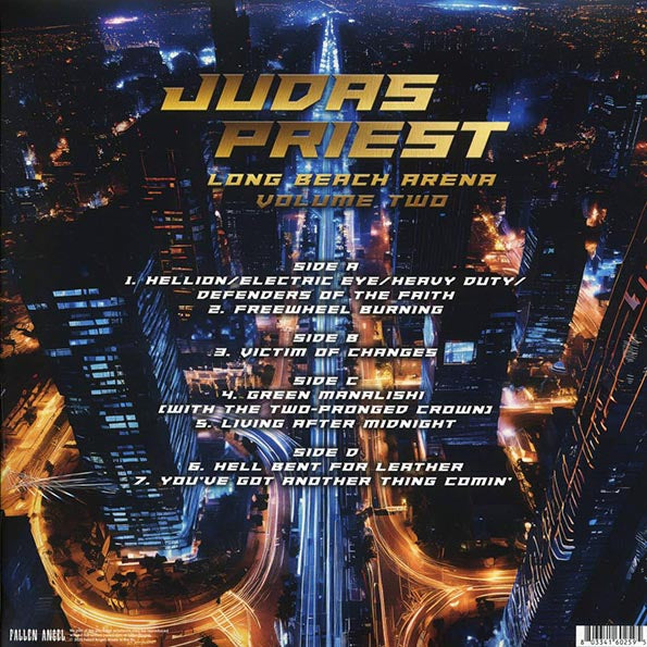 Judas Priest - Long Beach Arena Volume 2 (ltd. ed.) (2xLP) (LP) - PureSound Records
