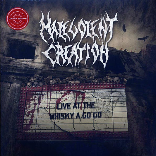 Malevolent Creation - Live At The Whiskey A Go Go (ltd. ed.) (2xLP) (LP) - PureSound Records