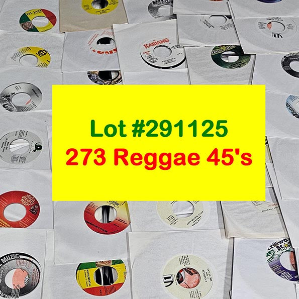 Fred Locks, Garnett Silk, Lutan Fyah, Ras Shiloh, Queen Ifrica, Etc. - Lot #291125: Collection Of 273 7 Inch 45's (7")