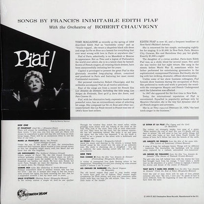 Edith Piaf - Piaf! (ltd. 500 copies made) (LP) - PureSound Records
