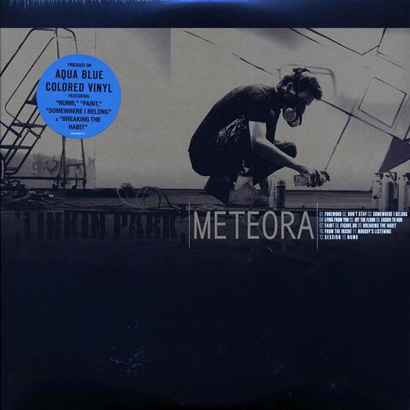 Linkin Park - Meteora (2022 Logo Misprint Aqua Blue Vinyl) (ltd. ed.) (2xLP) (LP) - PureSound Records