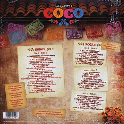 Michael Giacchino, Various - Coco: Original Motion Picture Soundtrack (2xLP) (LP) - PureSound Records