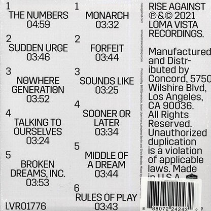 Rise Against - Nowhere Generation (LP)