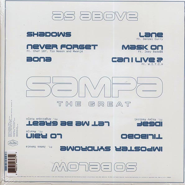 Sampa The Great - As Above So Below (ltd. ed.) (LP)